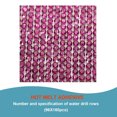 thumbnail image 2 of tredstone Crystal Rhinestone Ribbon Clothing Accessories Sticker Convenient Using Present Decoration Sheet with Shine Appearance Exquisite purple red 6 hot melt glue, 2 of 6