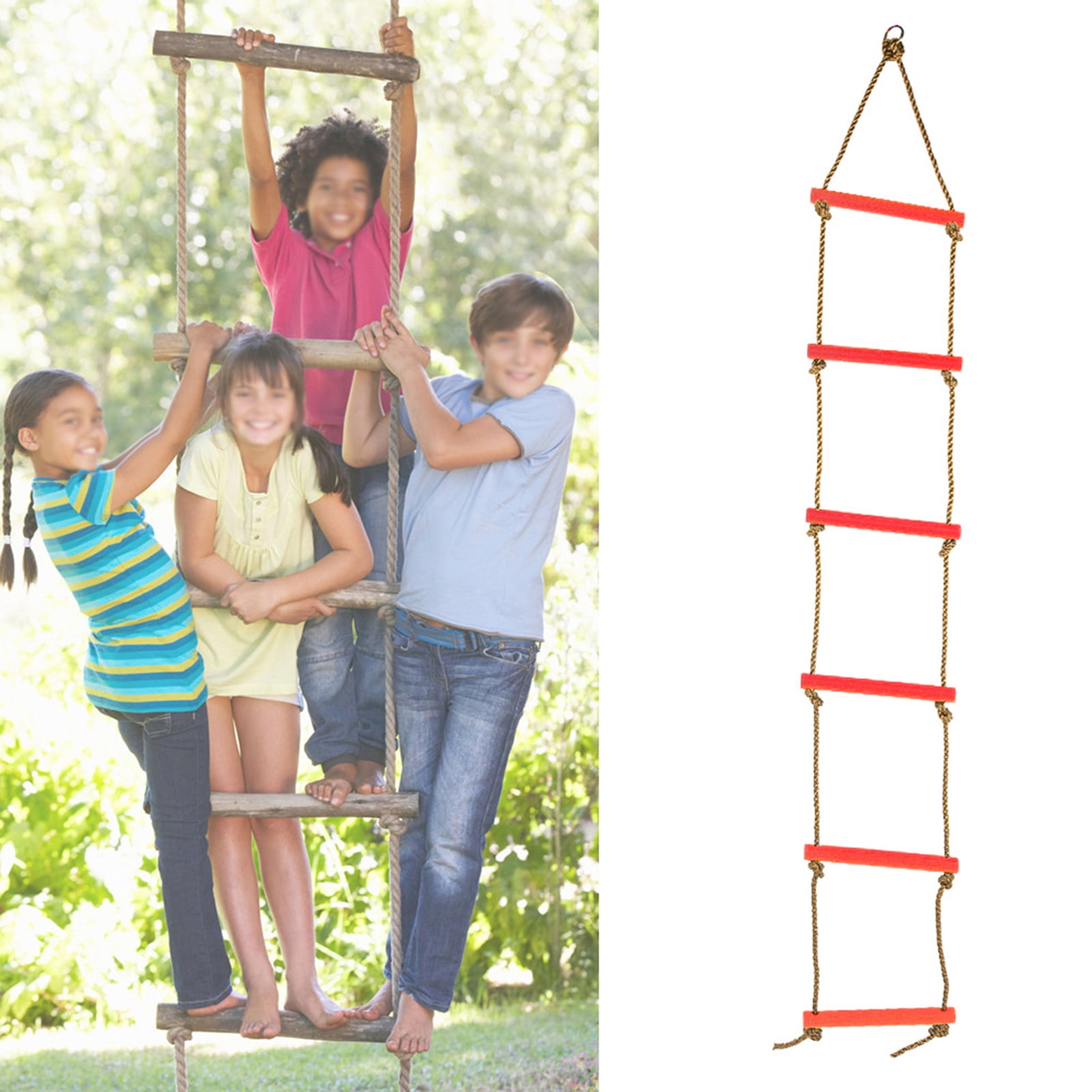 Great Load Capacity Economy Children Ladder Toy Children Climbing Ladder Durable For Home Children'S Clothing Store