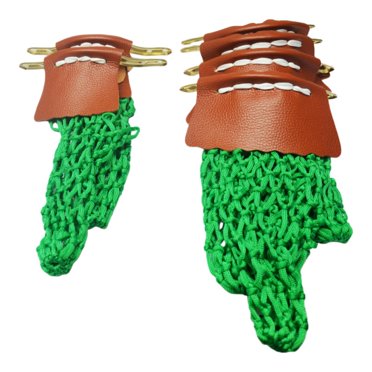 Siruishop 6 Pcs Pochettes pour Table de Billard Pochette en Maille Accessoires de Remplacement Creux Table de Snooker Installation Facile Filets de Table de Billard Assemblés