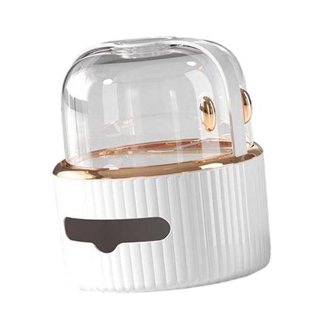 GROWTH TANK Modern Desktop Tissue Box Holder Napkin Holder Case Multifunctional Paper Holder White