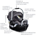 thumbnail image 3 of Siège d’auto pour bébé Willow SC avec base Alpine de Britax, Pindot Onyx, 3 of 9
