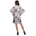 thumbnail image 4 of Moomaya Robe Courte de Caftan de Plage, Robe de Couverture Imprimée, Kaftan pour Femmes, Tenue de Plage, Couverture, 4 of 4