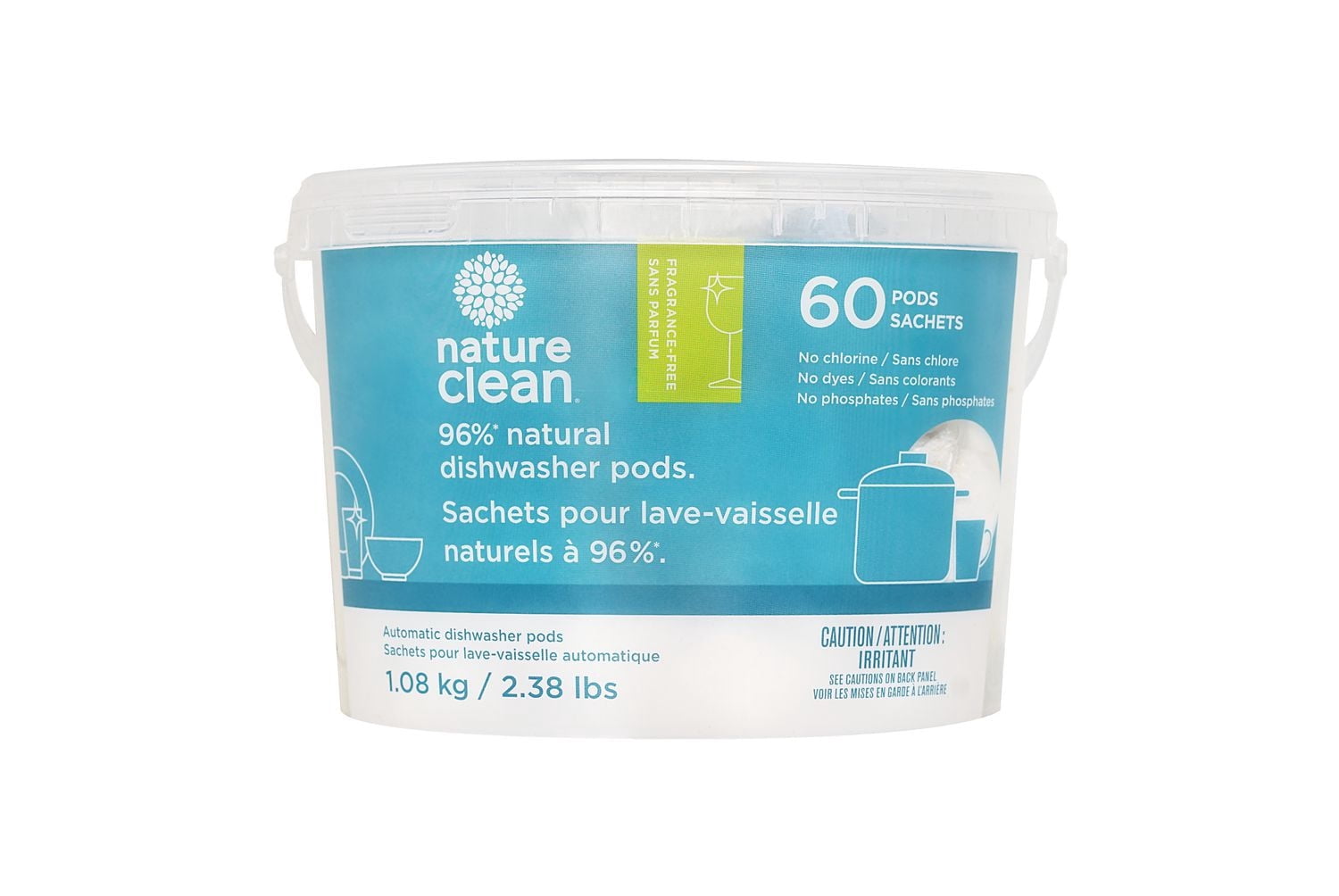 Nature Clean Sachets Pour Lave-Vaisselle Naturels à 96%
