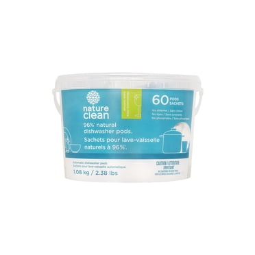 Nature Clean Automatic Dishwashing Pacs 60ct