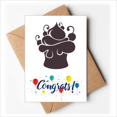 thumbnail image 1 of Black Fruit Ice Outline Wedding Cards Congratulations Greeting Envelopes, 1 of 3