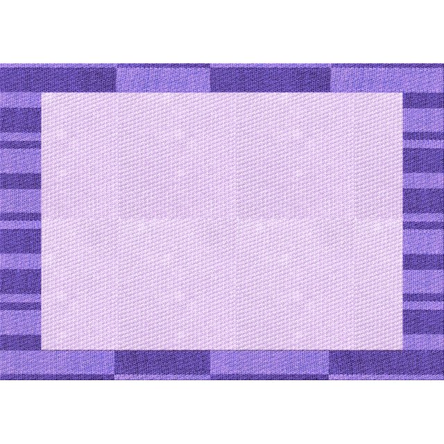 Ahgly Tapis Rectangulaire Lavable en Machine Intérieur Transitionnel Rose Pervenche, 2 Pieds x 3 Pieds