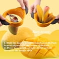 thumbnail image 3 of Mango Slicer Cutter Pitter with Stainless Steel Blade, Mango Pit Remover Tool with Grip Handle, 3 of 7