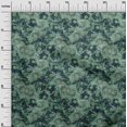 thumbnail image 3 of oneOone Viscose Chiffon Dark Green Fabric Abstract Floral Craft Projects Decor Fabric Printed By The Yard 42 Inch Wide, 3 of 5
