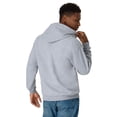 thumbnail image 2 of Hanes Mens ComfortBlend EcoSmart Full Zip Hoodie, XL, Light Steel, 2 of 7