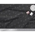 thumbnail image 2 of Soimoi Black polyester Crepe Fabric Arrows Arrow Decor Fabric Printed Yard 42 Inch Wide, 2 of 3