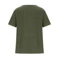 thumbnail image 5 of Birdeem T-Shirt Ample Décontracté d'Été pour Femme à Col Rond, Manches Courtes, à Imprimé Floral, 5 of 5