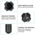 thumbnail image 4 of Unique Bargains 0.59'(15mm) Chair Feet Replacement Plastic Non-Slip Camping Chair Leg Tips Cap 4 Pack, 4 of 6