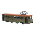 thumbnail image 2 of HILABEE Classic Tram Model 1/90 Decorative Collectors Gift Collectible Prop Ornament Retro Green, 2 of 9