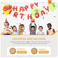 thumbnail image 4 of 1 Set Strawberry Birthday Banner Fruit Happy Birthday Banner Birthday Decor, 4 of 8