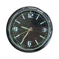 thumbnail image 2 of 4 Inch Dashboard Fluorescent Clock - Mini Car Clock - Attaches To The Dashboard Of Car Or Truck And Has Mini Car Clock ., 2 of 4
