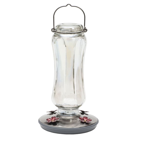Perky-Pet Starglow Vintage Glass Hummingbird Feeder