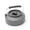 Black, variant on Hard Anodized Aluminum Camping Kettle, 1.1L Lightweight Outdoor Tea Kettle with Heat-Insulating Folding Handle and Short-Mouth Spout for Backpacking and Picnics