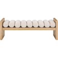 thumbnail image 3 of Meridian Furniture Waverly Cream Bench, 3 of 8