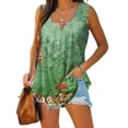 thumbnail image 5 of T-shirts pour Femmes Mode Femmes Imprimé Débardeurs Confortables Légers Camisole T-Shirt T-Shirt Imprimé Machine, 5 of 5
