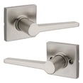 thumbnail image 1 of Weiser Safe Lock Daylon Interior Passage Door Lever in Satin Nickel, 1 of 4