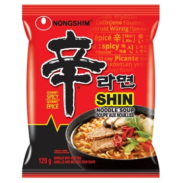 Soupe de nouilles Shin Ramyun en sachet de Nongshim