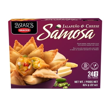 SAMOSA JALAPENO ET FROMAGE DE BRAR'S Farci au fromage jalapeno
