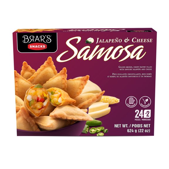 SAMOSA JALAPENO ET FROMAGE DE BRAR'S Farci au fromage jalapeno