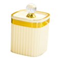 thumbnail image 4 of GROWTH TANK 2xFood Storage Container Jar with Lid Food Canister for Spice Serving Tea Yellow, 4 of 9