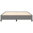 thumbnail image 4 of vidaXL Bed Frame Dark Grey 152x203 cm Queen Fabric, 4 of 6