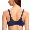 thumbnail image 2 of CHUANK Underwire Front Closure Bras for Women Black 34B, 2 of 5