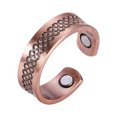 thumbnail image 2 of EGNMCR Pure Antique Copper Magnetic Energy Ring Creative Personalized Magnetic Open Ring Ring Bracelet, 2 of 2