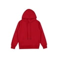 thumbnail image 1 of YONGHS Chandail à Capuche pour Enfants Garçons Filles Manches Longues avec Cordon de Serrage Tee-Shirt Athlétique avec Poches Rouge 150, 1 of 7
