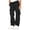 Black, variant on Ohufall 5-15 Years Kids Cargo Pants Elastic Waist Solid Fall Casual Cargo Trousers with Multi Pockets Comfy Straight Leg Streetwear Child Boys Girls Hiking Pants