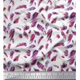 thumbnail image 1 of Soimoi Viscose Chiffon Fabric Brush Stroke Abstract Print Sewing Fabric Yard 42 Inch Wide, 1 of 3