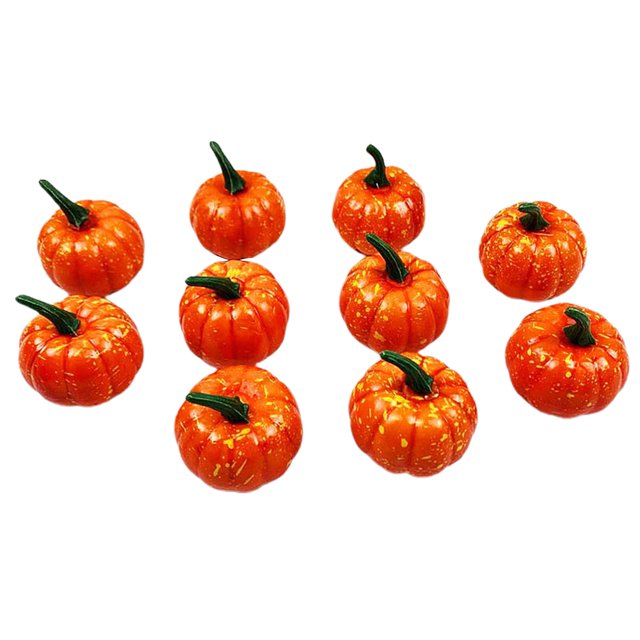 CEHVOM Mini Vegetable Simulation Pumpkin Happy Halloween DIY Wreath Decoration 10pcs