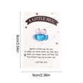 thumbnail image 3 of SouMaox Sea Animal Pocket Card, Gradient Sparkling Crab Design, Handwritten Note Layout, Aquatic Themed Gifting for Birthday Celebration, 3 of 9