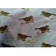 thumbnail image 4 of oneOone Cotton Silk Fabric Branch & Bird Block Printed Craft Fabric BTY 42 Inch Wide, 4 of 4