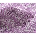 thumbnail image 5 of oneOone Viscose Chiffon Purple Fabric Block Sewing Craft Projects Fabric Prints By Yard 42 Inch Wide, 5 of 5