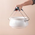 thumbnail image 3 of Food Grade Stainless Steel Bowl Clip Large Opening Ergonomic Durable For Air Fryer, 3 of 4