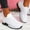 White, variant on XIAQUJ Women Outdoor Mesh Solid Color Sports Shoes Runing Breathable Shoes Sneakers Women's Fashion Sneakers White 6(36)