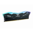 thumbnail image 2 of Team T-Force Delta RGB 32 Go (2 x 16 Go) 288 Broches RAM PC DDR5 7200 (PC5 57600) Mémoire de Bureau Modèle FF3D532G7200HC34ADC01, 2 of 5