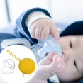 thumbnail image 3 of Portable Pacifier Silicone Baby Pacifier Little Containers with Lids Glass Flour Container Dog Food Storage Container 15 Pound Meal Prep Glass Containers with Lids Food Containers with Lids, 3 of 3
