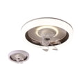 thumbnail image 2 of Ceiling Fans with Lights and Remote Clearance,360 °Moving Modern Ceiling Fans with Lights and Remote,Dimmable Low Profile Ceiling Fan,Flush Mount Bladeless Ceiling Fan for Bedroom Home Restaurant, 2 of 5