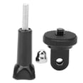 thumbnail image 1 of Camera Accessory Practical Camera Bracket Adapter High Reliability CNC Aluminum Alloy Long Service Life Panoramic Camera For Sports Camera Black, 1 of 8