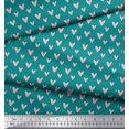thumbnail image 2 of Soimoi polyester Crepe Fabric Zig Zag Abstract Printed Craft Fabric by the Yard 52 Inch Wide, 2 of 3