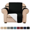 thumbnail image 1 of Subrtex Housse de Canapé Extensible 1 Pce Matelassée Réversible avec Sangles Élastiques Antidérapantes Housse de Canapé Lavable pour Animaux, 1 of 6