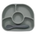 thumbnail image 1 of Yümi: Ensemble d'assiette et de cuillère en silicone, 1 of 2
