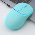 thumbnail image 1 of LSLJS Wireless Mouse with Dazzling Lights 2.4G Noiseless Mouse with Usb Receiver Portable Computer Mice for Desktop Computer Laptop, 1 of 4