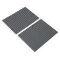 thumbnail image 1 of LAFGUR 2x Antidérapant Montre en Caoutchouc Réparation Banc Mat Montres Réparation Entretien Tapis de Travail, 1 of 8