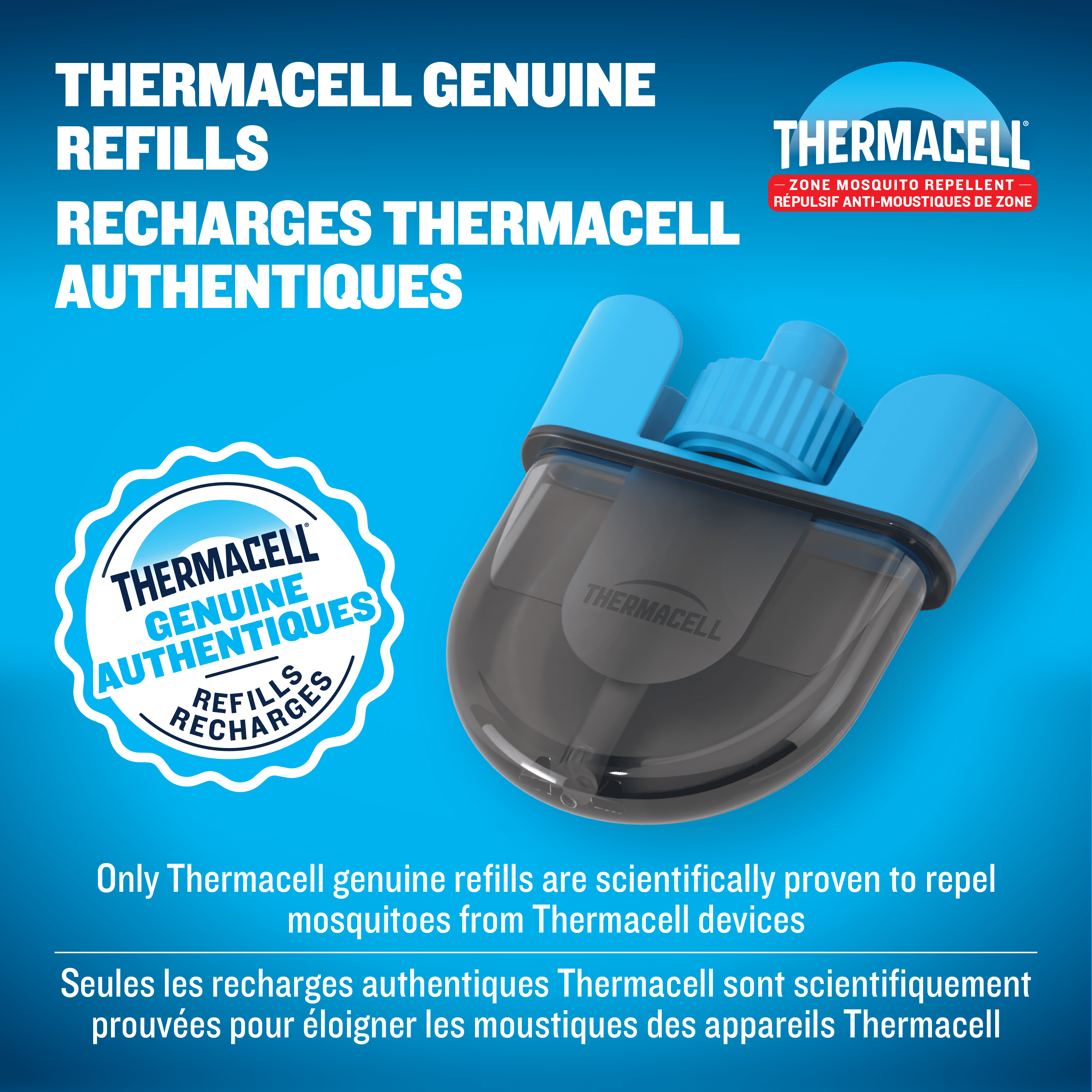 Thermacell Mosquito Rechargeable Repeller Refills; 36 Hours